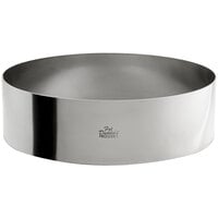 Fat Daddio's SSRD-1030 ProSeries 10" x 3" Stainless Steel Round Cake Ring
