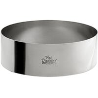 Fat Daddio's SSRD-6020 ProSeries 6" x 2" Stainless Steel Round Cake Ring