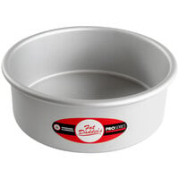 Fat Daddio's PRD-83 ProSeries 8" x 3" Round Anodized Aluminum Straight Sided Cake Pan