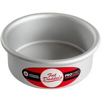 Fat Daddio's PRD-52 ProSeries 5" x 2" Round Anodized Aluminum Straight Sided Cake Pan