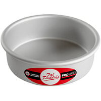 Fat Daddio's PRD-62 ProSeries 6" x 2" Round Anodized Aluminum Straight Sided Cake / Deep Dish Pizza Pan