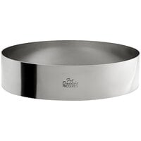 Fat Daddio's SSRD-8020 ProSeries 8" x 2" Stainless Steel Round Cake Ring