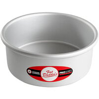 Fat Daddio's PRD-73 ProSeries 7" x 3" Round Anodized Aluminum Straight Sided Cake Pan