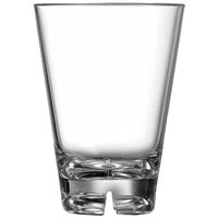 Arcoroc E6134 Outdoor Perfect 10 oz. Clear SAN Plastic Rocks / Old Fashioned Glass by Arc Cardinal   - 36/Case