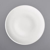 Corona by GET Enterprises PA1101712812 Actualite 11" Bright White Porcelain Coupe Plate - 12/Case