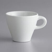 Corona by GET Enterprises PA1101804024 Actualite 2.7 oz. Bright White Porcelain Espresso Cup - 24/Case