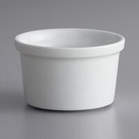 Corona by GET Enterprises PA1101807224 Actualite 3.4 oz. Bright White Porcelain Ramekin - 24/Case