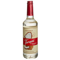 Torani Puremade Coconut Flavoring Syrup 750 mL Glass Bottle
