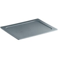 Vigor 1/2 Size Gray Secure Sealing Polyethylene Food Pan Cover