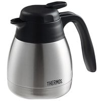 Thermos FN369 20 oz. Stainless Steel Vacuum Insulated Carafe with Push Button by Arc Cardinal