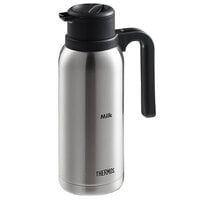 Thermos FN366 32 oz. "Milk" Stainless Steel Vacuum Insulated Carafe by Arc Cardinal
