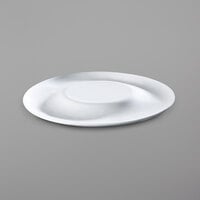Corona by GET Enterprises PA1101983112 Gotas 12 13/16" Bright White Porcelain Plate - 12/Case