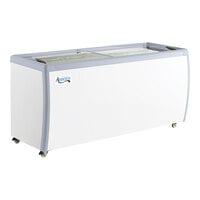 Avantco DFF20-HCL 70 7/8" Flat Top Display Ice Cream Freezer