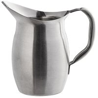 Libbey BP-200SF Belle 70 oz. Satin Finish Stainless Steel Pitcher