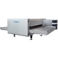 TurboChef HhC 48" x 26" Electric Countertop Accelerated Impingement Ventless Conveyor Oven - 50/50 Split Belt, 208/240V, 3 Phase
