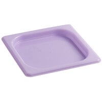 San Jamar MPL16PR ModPan 1/6 Size Purple Allergen-Free Food Pan Lid