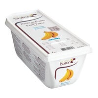 Les Vergers Boiron 2.2 lb. Banana 100% Fruit Puree - 6/Case