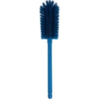 Carlisle Sparta 16" Blue Carafe and Server / Bottle Cleaning Brush - 3 1/4" Bristle Diameter 40001EC14