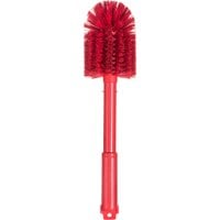 Carlisle 40005C05 Sparta 16" Red Multi-Purpose Cleaning Brush - 4" Bristle Diameter