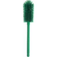 Carlisle Sparta 16" Green Carafe and Server / Bottle Cleaning Brush - 3 1/4" Bristle Diameter 40001EC09