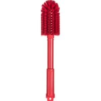 Carlisle 40004C05 Sparta 16" Red Multi-Purpose Cleaning Brush - 3" Bristle Diameter