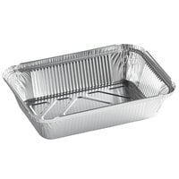 Choice 2.25 lb. Oblong Foil Take-Out Container - 500/Case