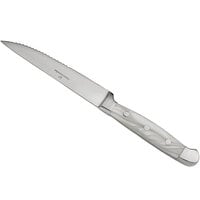Chef & Sommelier FMO06 Marble 9 1/4" 18/10 Stainless Steel Extra Heavy Weight Steak Knife by Arc Cardinal - 12/Case