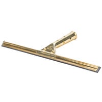 Unger GS450 GoldenClip 18" Window Squeegee with Brass Handle