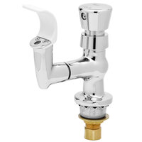 T&S B-2360-01 Bubbler with Push Button Handle and Rubber Mouth Guard