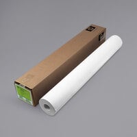 HP Inc. C6980A DesignJet Inkjet 300' x 36" Coated White 4.5 Mil Large Format Paper Roll