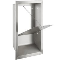 Lavex Stainless Steel ADA Compliant Recess Kit for Compact Hand Dryers