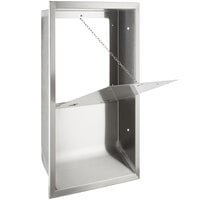 Lavex Stainless Steel ADA Compliant Recess Kit for High Speed Hand Dryers