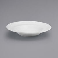 Oneida Buffalo Bright White Ware by 1880 Hospitality F8010000751 50.5 oz. Wide Rim Porcelain Deep Pasta Bowl - 12/Case