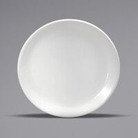 Oneida Buffalo Bright White Ware by 1880 Hospitality F8000000146C 9 3/4" Porcelain Coupe Plate - 24/Case