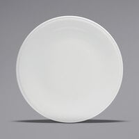 Oneida Buffalo Bright White Ware by 1880 Hospitality F8010000898 12" Rolled Edge Porcelain Pizza Plate - 12/Case