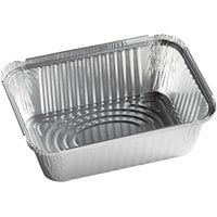 Choice 5 lb. Oblong Foil Take-Out Container - 250/Case