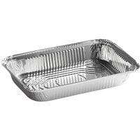 Choice 4 lb. Oblong Foil Take-Out Container - 250/Case