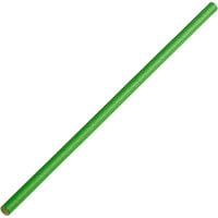 EcoChoice Green Paper Cake Pop Straw 7 3/4" - 4800/Case