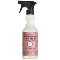 Mrs. Meyer's Clean Day 323599 16 fl. oz. Rose All Purpose Multi-Surface Cleaner - 6/Case