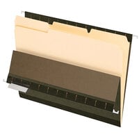 Pendaflex 4210 1/3 Manila Letter Size 1/3 Cut Interior File Folder - 100/Box