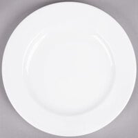 Arcoroc R0802 Candour 10 1/2" White Porcelain Banquet Plate by Arc Cardinal - 12/Case