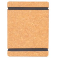 Cal-Mil 2034-57-14 5" x 7" Natural Menu Board with Flex Bands