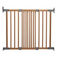 L.A. Baby SG-FF012-BW BabyDan FlexiFit 27 3/16" to 41 15/16" Beechwood Angle Mount Safety Gate