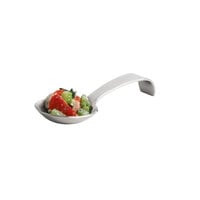 Front of the House FSM002MSS23 5" 18/10 Stainless Steel Extra Heavy Weight Taster Spoon   - 12/Case
