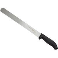 Dexter-Russell 24243B SofGrip 12" Scalloped Slicing Knife