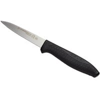 Dexter-Russell 24353B SofGrip 3 1/2" Smooth Paring Knife