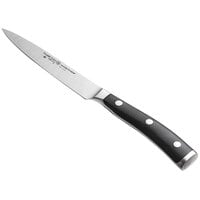 Wusthof 1040330412 Classic Ikon 4 1/2" Forged Utility Knife with POM Handle
