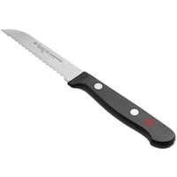 Wusthof 1025045308 Gourmet 3" Serrated Paring Knife with POM Handle