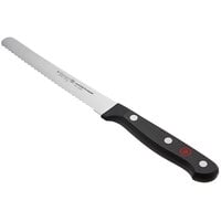 Wusthof 4101-7 Gourmet 4 1/2" Serrated Utility Knife with POM Handle
