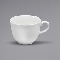 Sant'Andrea Queensbury by 1880 Hospitality R4650000512 9.5 oz. Round Bright White Porcelain Tall Cup - 36/Case